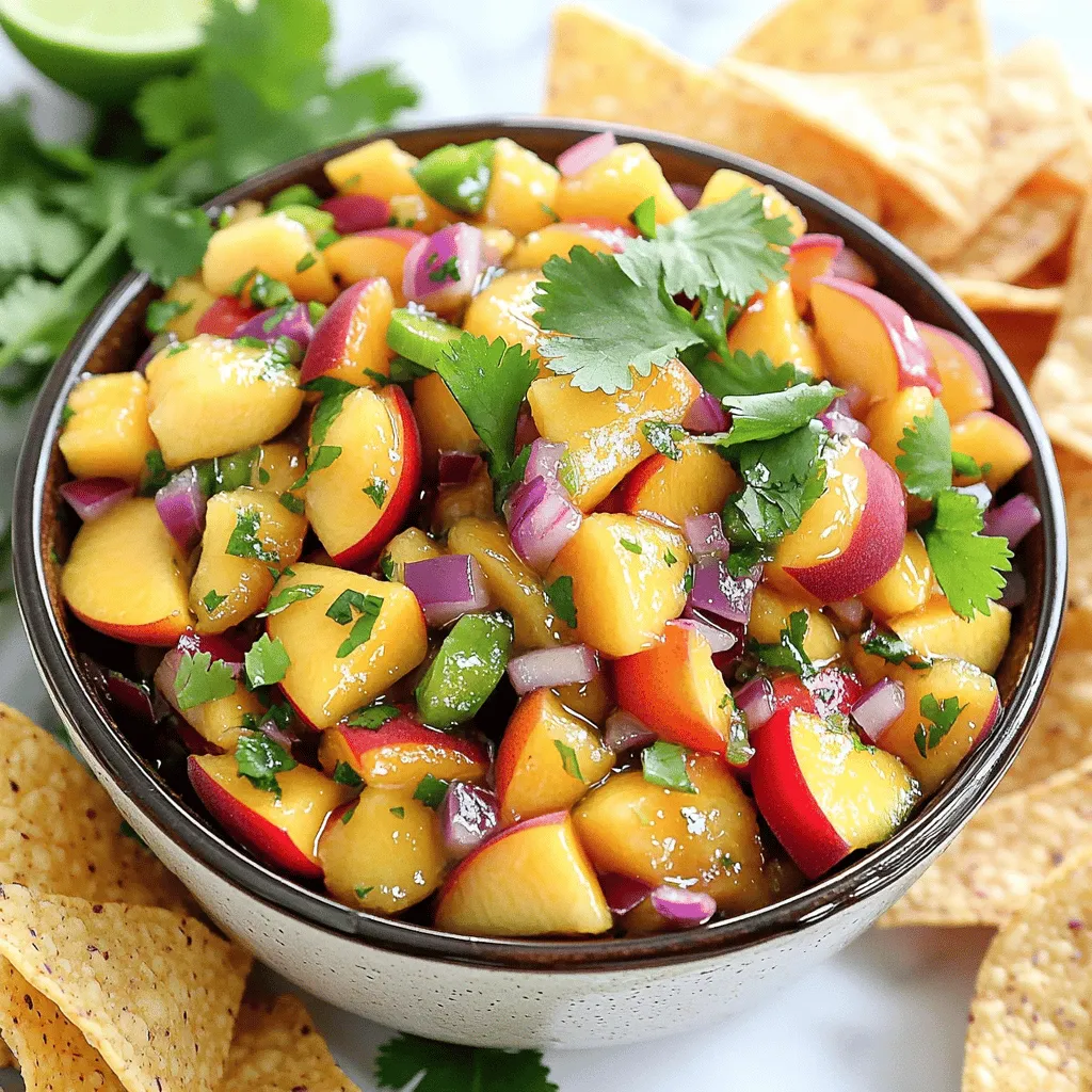 Peach Salsa Fresh and Flavorful Summer Delight
