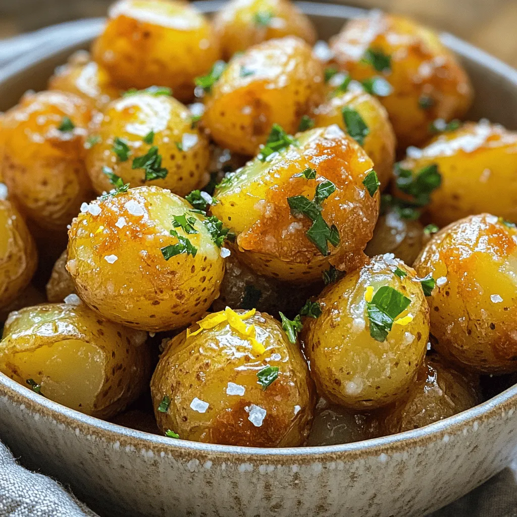 Easy Baked Garlic Butter Potatoes Flavorful and Simple