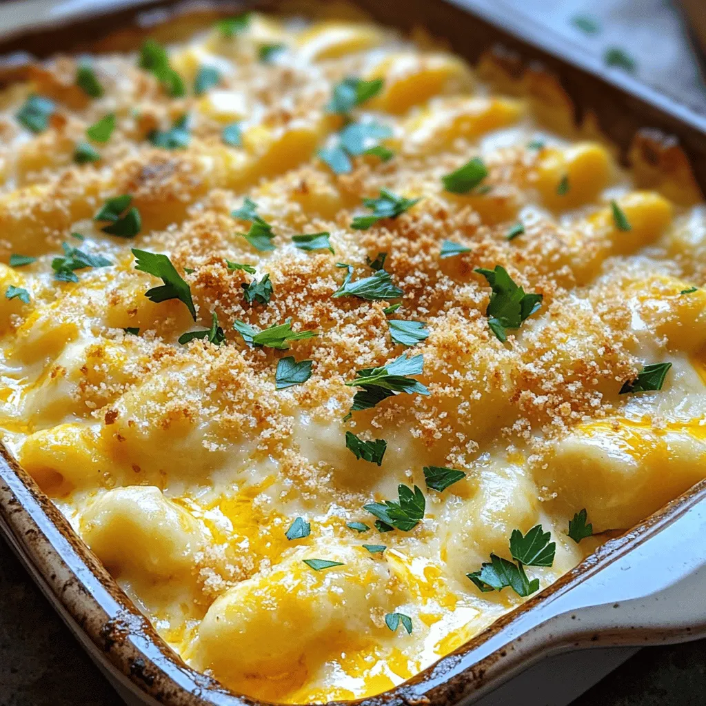 Gnocchi Mac and Cheese Creamy Comfort Food Delight