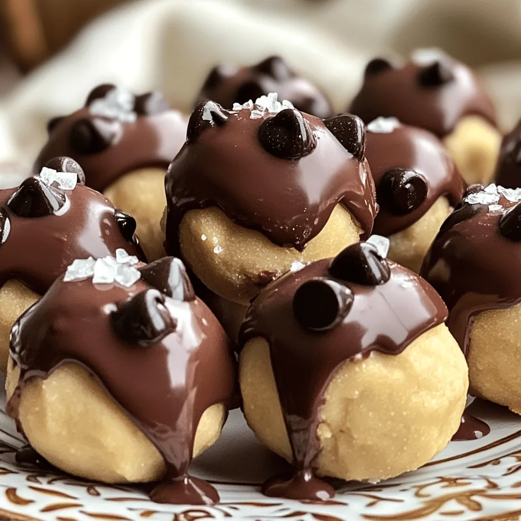 Chocolate Chip Cookie Dough Bites Irresistible Treat