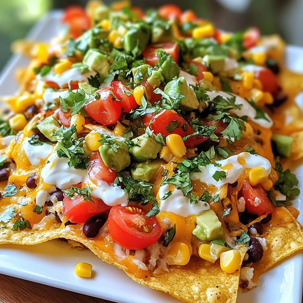 Loaded Veggie Nacho Sheet Flavorful and Fun Dish