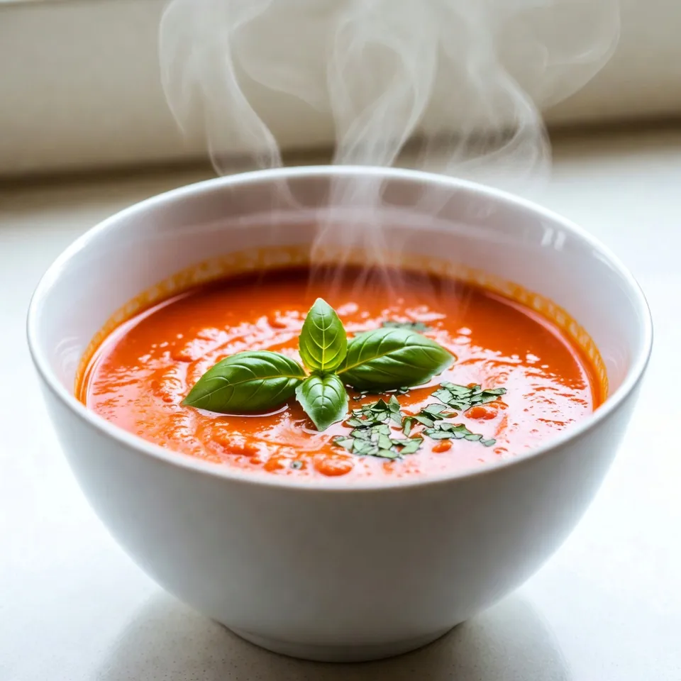 Winter Tomato Soup Comforting and Flavorful Bowl