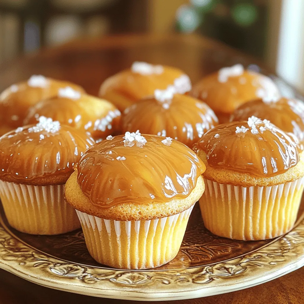 To make delicious caramel cupcakes, you need the right ingredients. Here