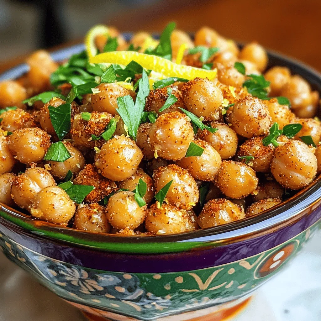 Crunchy Chickpeas - Vegan Snack You'll Love