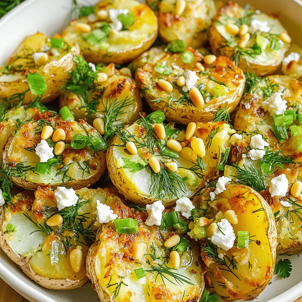 Crispy Herb Smashed Potato Salad Flavorful Side Dish