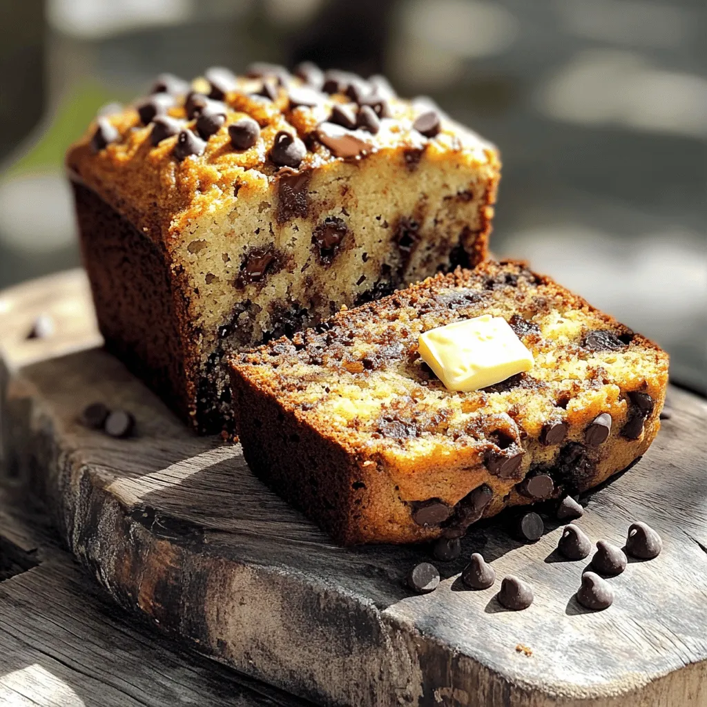 Chocolate Chip Banana Bread Simple and Delicious Recipe