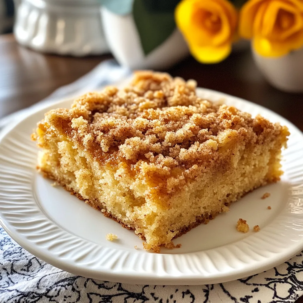 Classic Coffee Cake Delightful and Easy Recipe Guide