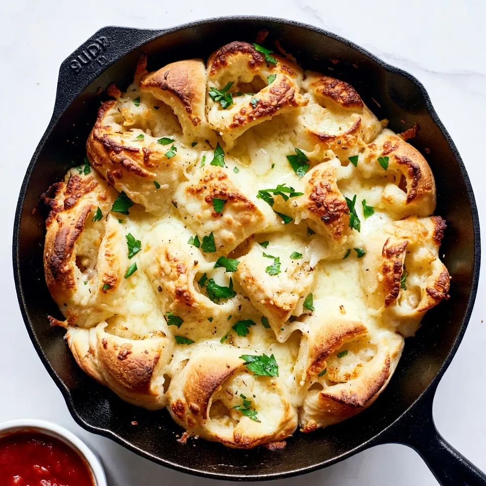 Garlic Parmesan Pull-Apart Bread Simple and Tasty Recipe