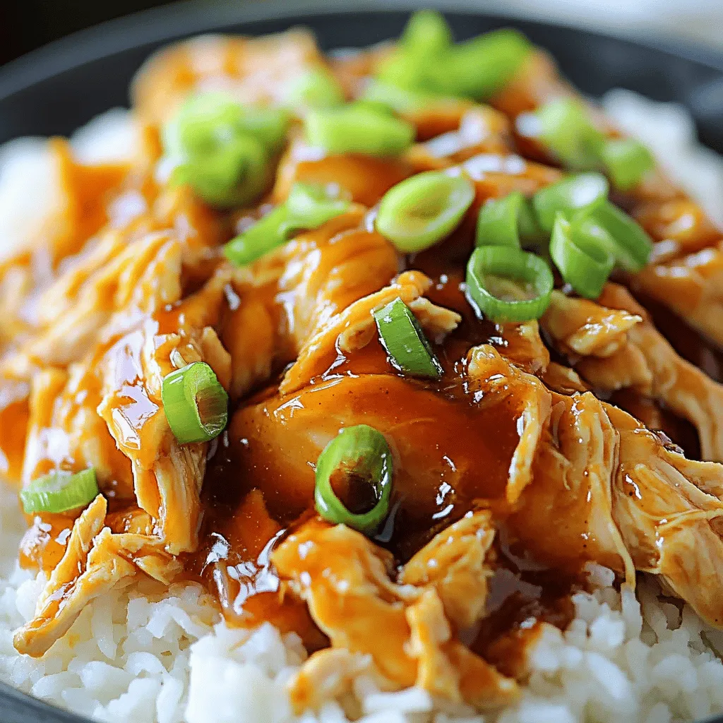 To make the best Crock Pot Bourbon Chicken, you need these key ingredients:
