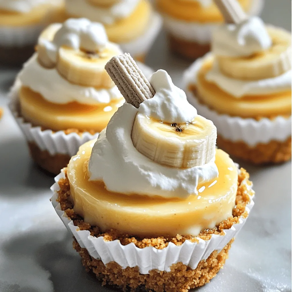 Irresistible Mini Banana Pudding Cheesecakes Recipe