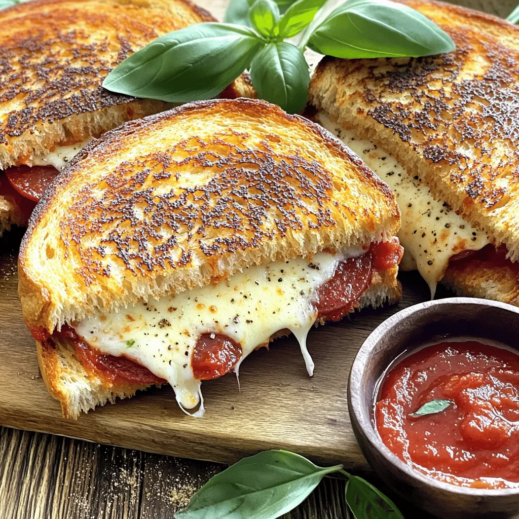 Pizza Grilled Cheese Tasty and Simple Comfort Food