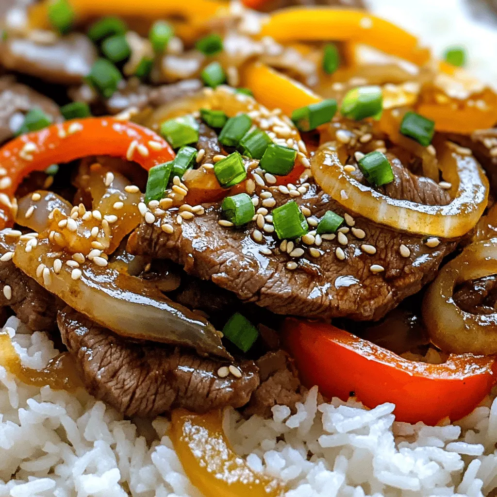 The right ingredients make all the difference in a beef and onion stir-fry. Start with the beef. I recommend using flank steak. It has great flavor and tenderness when sliced thin. Cut it against the grain for the best texture. You can also use sirloin if you prefer.