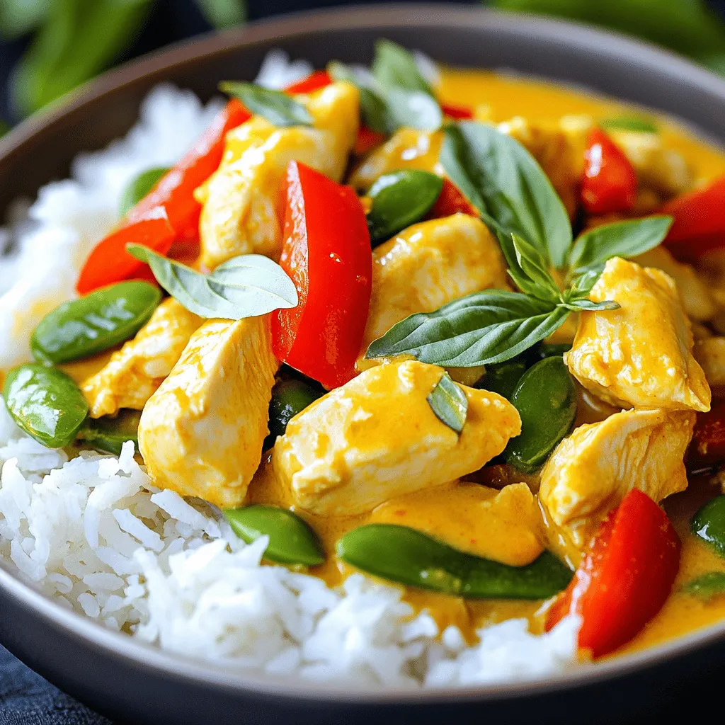 Thai Chicken Curry with Coconut Milk: A Flavorful Journey to Thailand