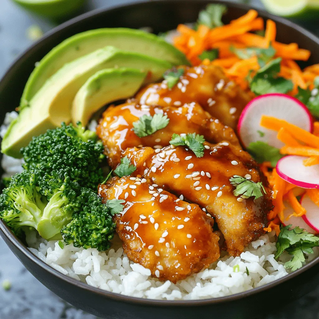 Hot Honey Chicken Bowls: A Flavorful Culinary Adventure