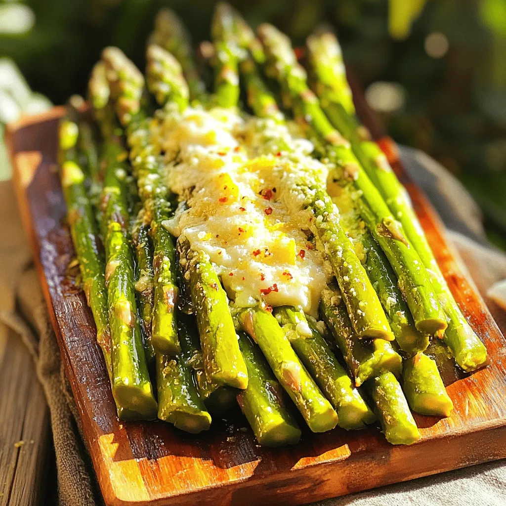 Garlic Parmesan Air Fryer Asparagus Simple Delight