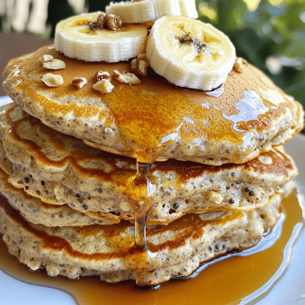Banana Nut Protein Pancakes Healthy and Simple Recipe