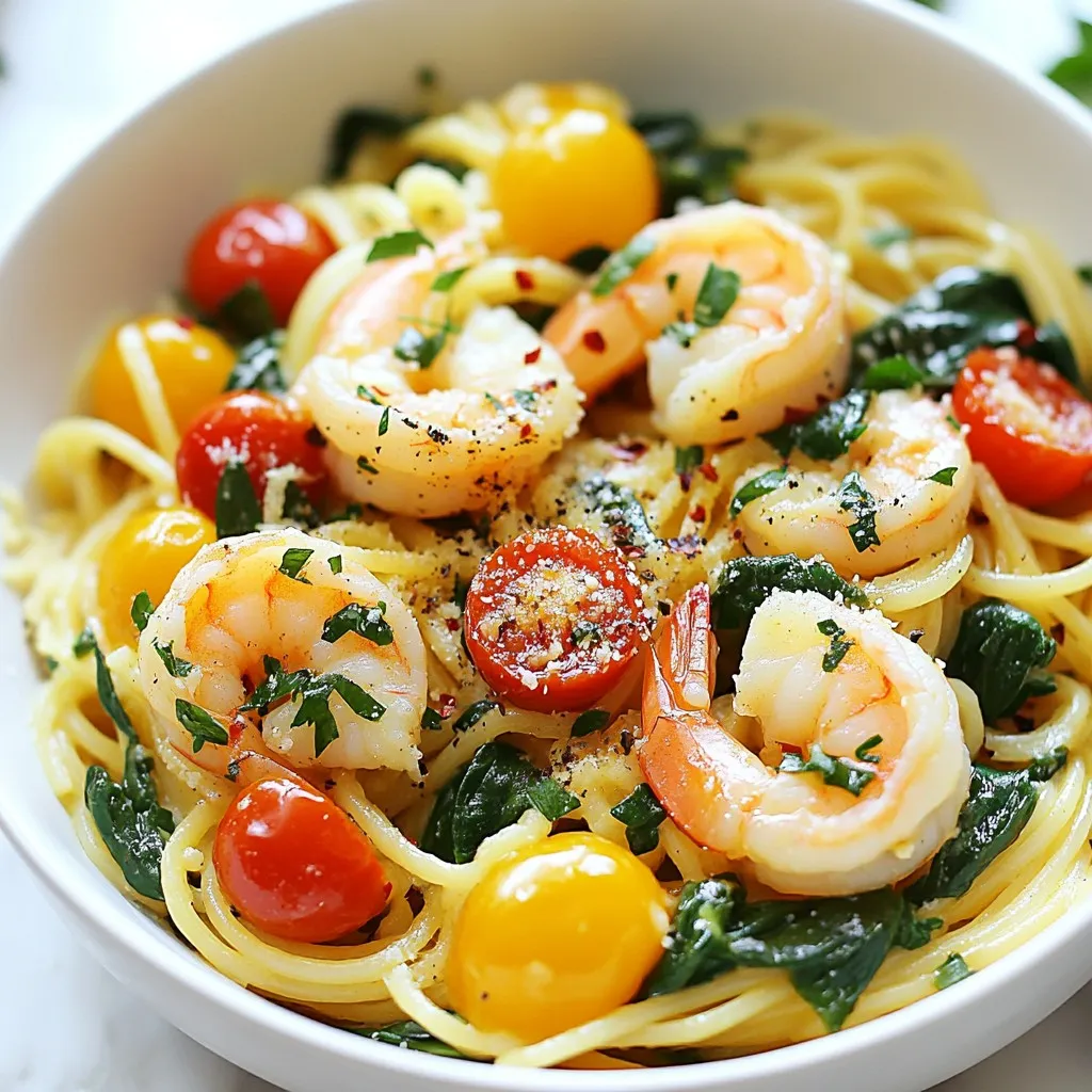 One-Pan Garlic Butter Shrimp Pasta Easy Weeknight Meal