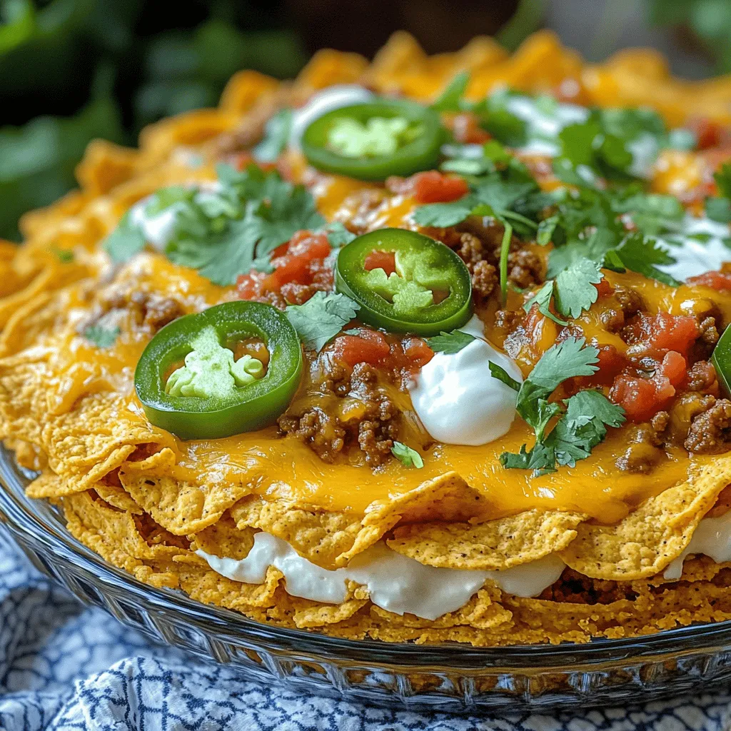 Satisfy Your Cravings with a Delicious Dorito Taco Pie Recipe