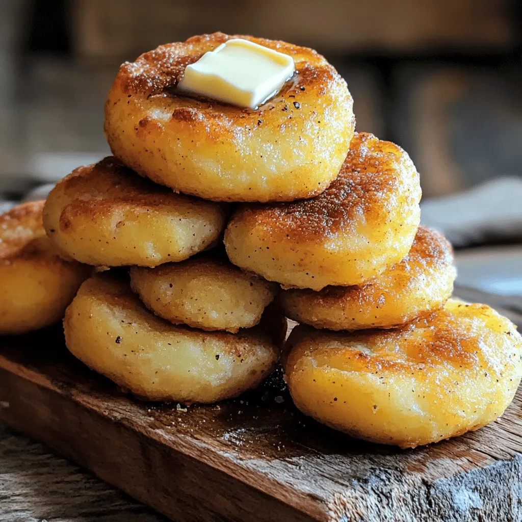 To make traditional Irish potato farls, you need the following ingredients: - 2 cups mashed potatoes (leftover or freshly made) - 1 cup all-purpose flour, plus extra for dusting - 1 teaspoon baking powder - ½ teaspoon salt - 2 tablespoons butter, softened - ½ teaspoon ground black pepper (optional) - Vegetable oil or additional butter for frying