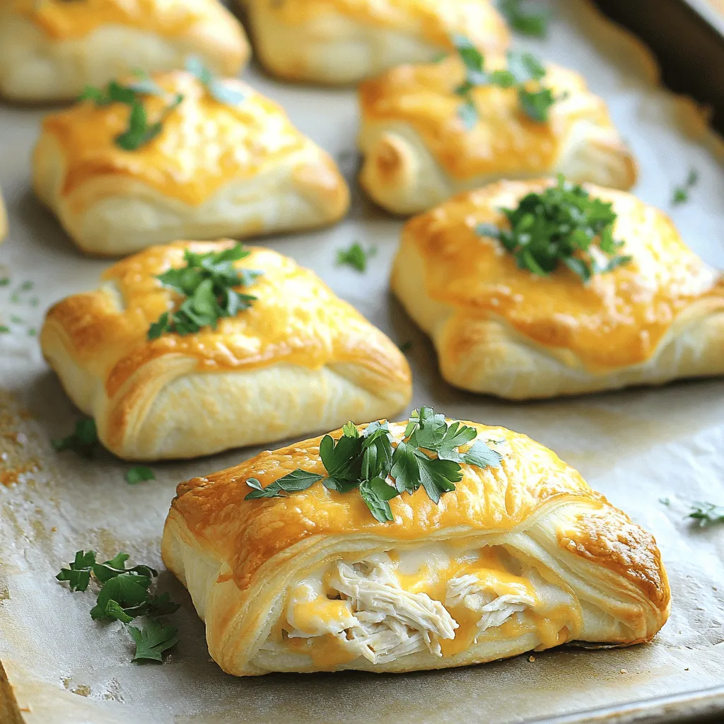 Cheesy chicken crescent rolls are a tasty and easy dish. They mix tender chicken with creamy cheese in flaky dough. This recipe is great for busy nights or family gatherings. The flavors blend well, making every bite delightful.