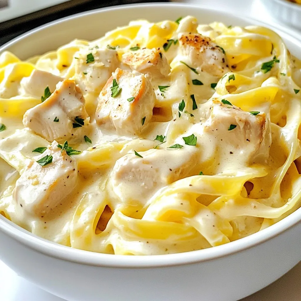 Instant Pot Chicken Alfredo Quick and Creamy Meal