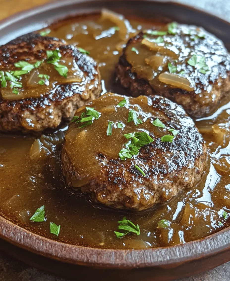 When it comes to comfort food, few dishes can evoke the same warmth and nostalgia as Savory Hamburger Steak with Rich Onion Gravy. This dish is a beloved staple in many homes, often celebrated for its hearty flavors and satisfying textures. With a juicy beef patty topped with a luscious, savory onion gravy, hamburger steak transcends the traditional boundaries of a burger, offering a unique culinary experience that can be enjoyed any day of the week.