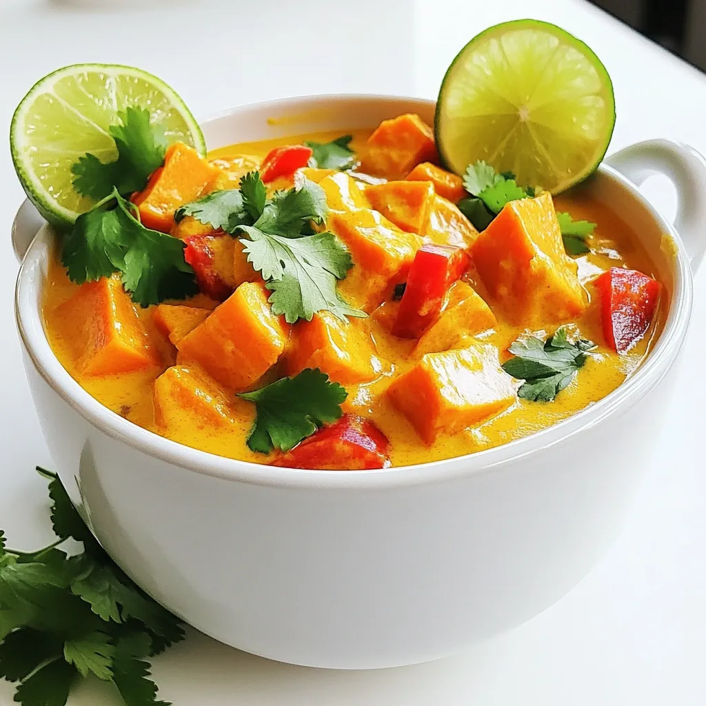 Sweet Potato Coconut Curry Flavorful and Easy Dish