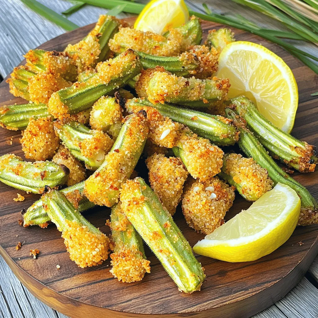 Crispy Air Fryer Okra Simple and Flavorful Snack
