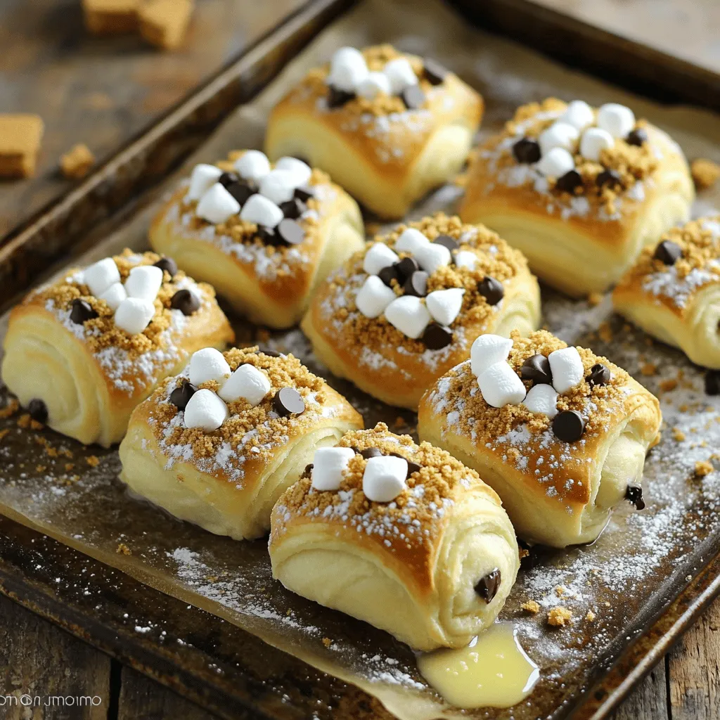 S'mores Rolls Indulgent and Easy to Make Treat