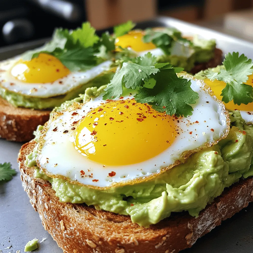 Satisfying Avocado Toast with Egg Recipe Today