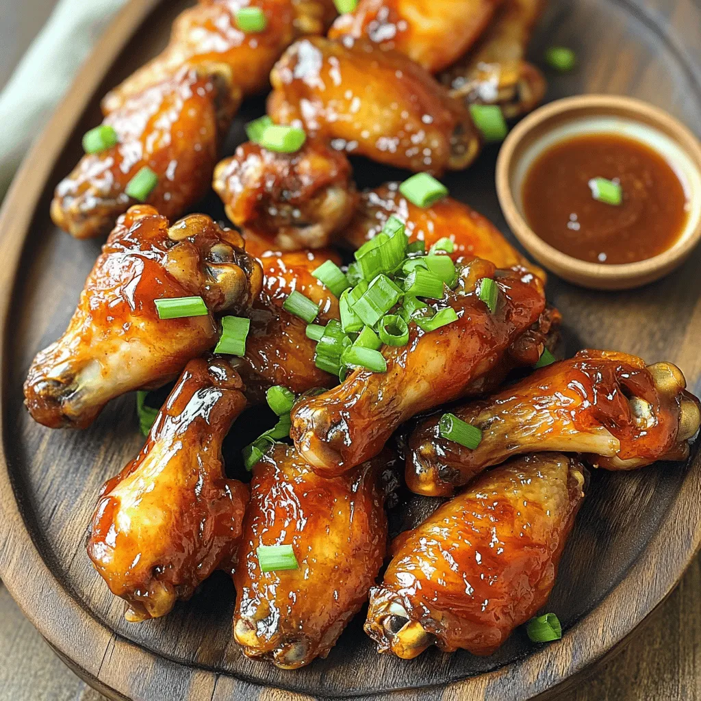 Air Fryer Honey BBQ Chicken Wings Finger-Licking Delight