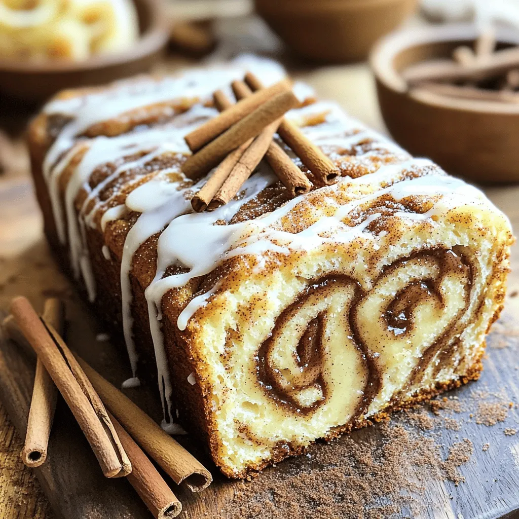 To make delicious cinnamon donut bread, you need these key items: - 4 cups all-purpose flour - 1 cup granulated sugar - 1 tablespoon baking powder - 1 teaspoon salt - 1 teaspoon ground cinnamon (plus extra for sprinkling) - ¼ teaspoon nutmeg - ½ cup unsalted butter, melted - 1 ½ cups milk - 2 large eggs - 1 teaspoon vanilla extract - ½ cup powdered sugar (for glaze) - 2 tablespoons milk (for glaze)