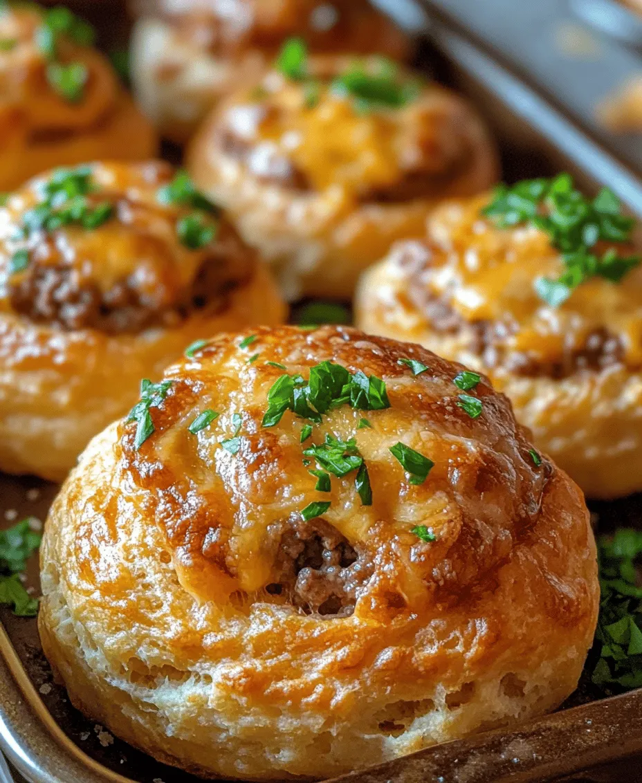 In the ever-evolving landscape of comfort food, few dishes capture the heart (and appetite) quite like Garlic Parmesan Cheeseburger Bombs. This delightful fusion of flavors and textures combines the beloved elements of a classic cheeseburger with the playful presentation of a stuffed pastry. Imagine biting into a warm, buttery dough that envelops a savory filling of seasoned ground beef, gooey cheese, and aromatic garlic. These mouthwatering treats are not just satisfying; they
