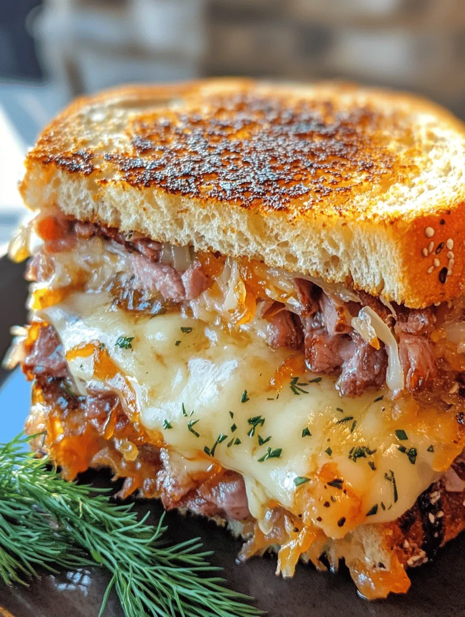 Grilled Reuben Sandwich Delight: A Classic Comfort Food