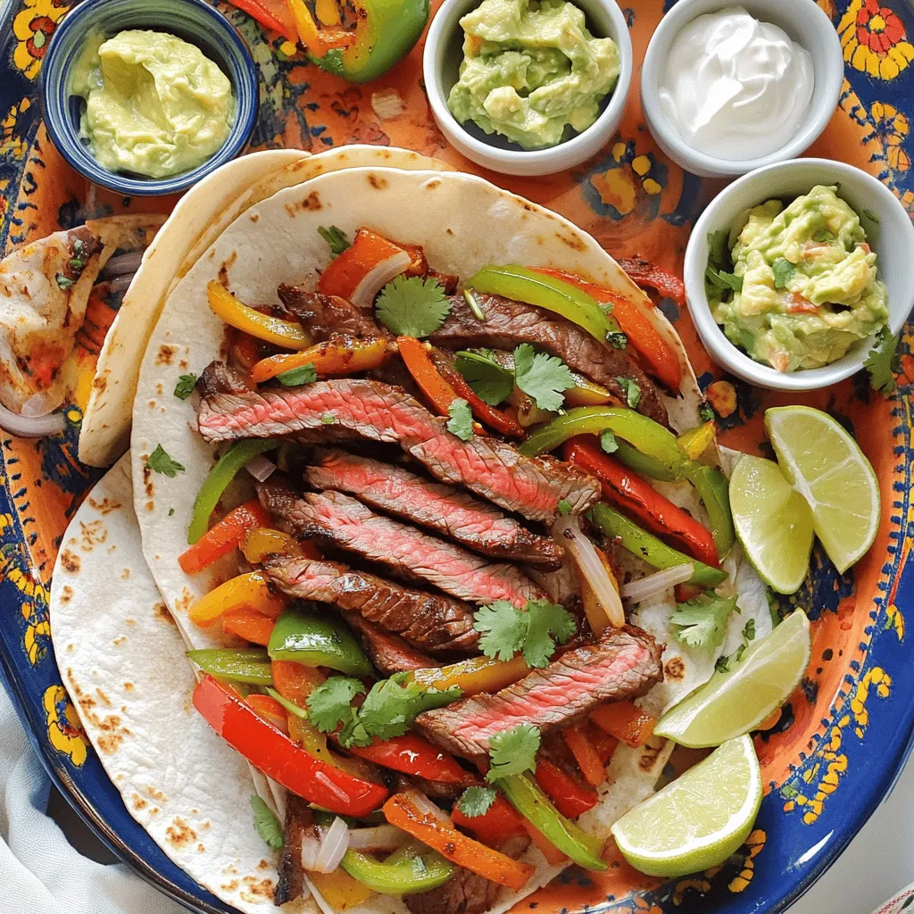 Sizzling Air Fryer Steak Fajitas Recipe