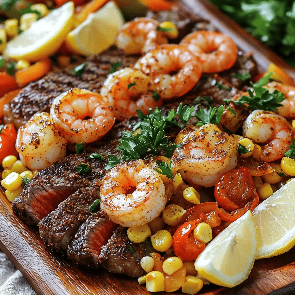 Cajun Shrimp &#038; Steak Feast Recipe Flavorful Delight