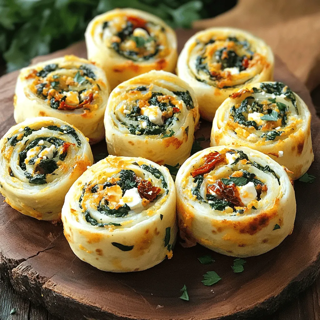 Savory Spinach &#038; Feta Pinwheels: A Delightful Appetizer