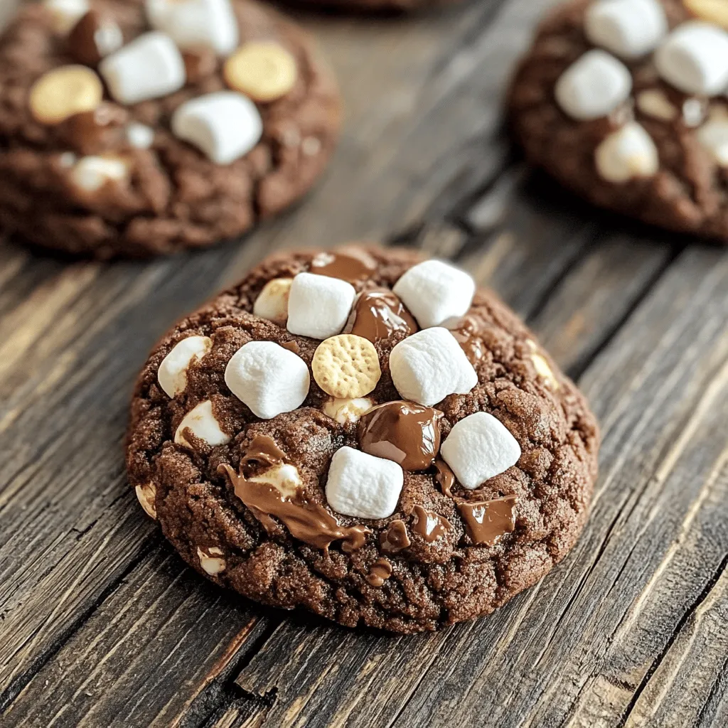 Cozy Hot Chocolate Marshmallow Cookies Recipe