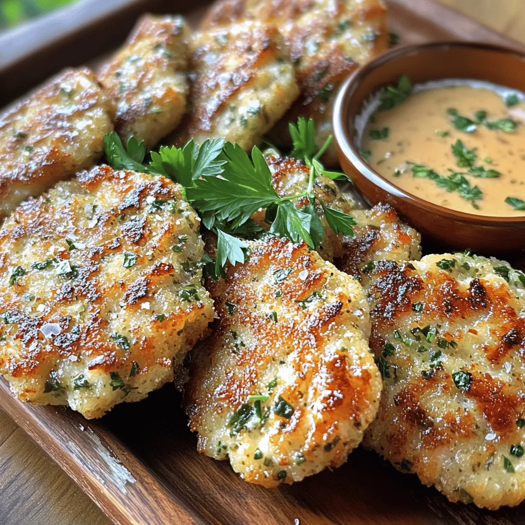 Chicken Patties Easy Chicken Cakes Quick and Tasty Meal