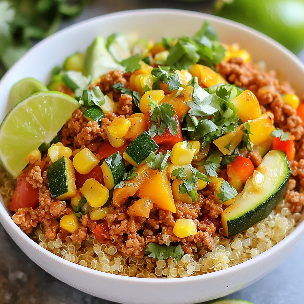 Ground Chicken Bowls Easy Meal for Any Night