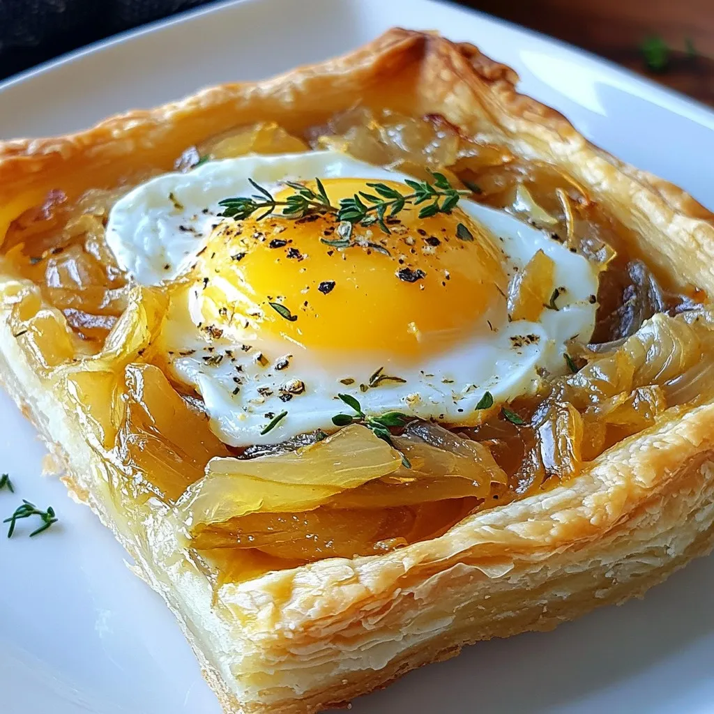 Caramelized Onion Gruyère Tart Flavorful Savory Delight