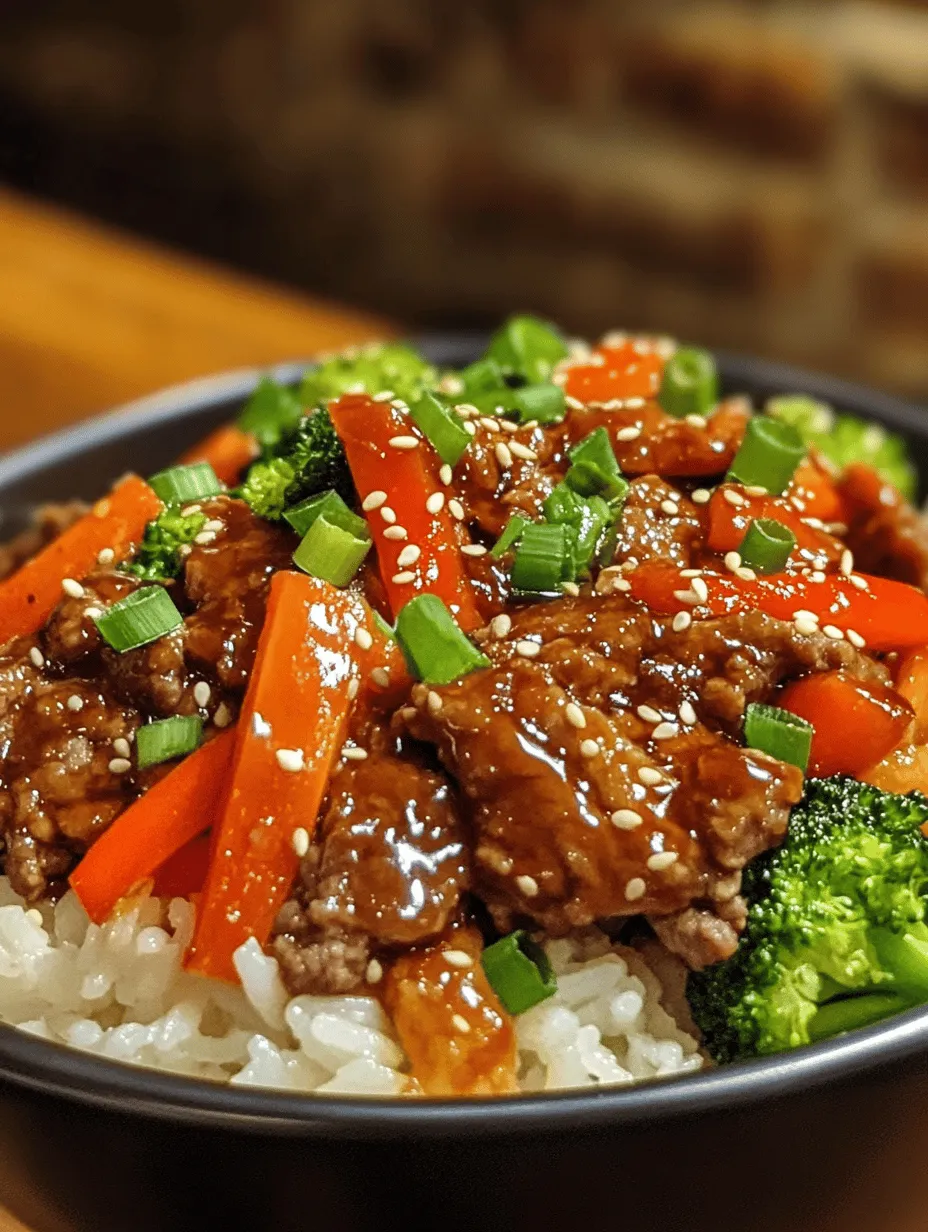 Crispy Beef Rice Bowl: A Delicious and Nutritious Meal