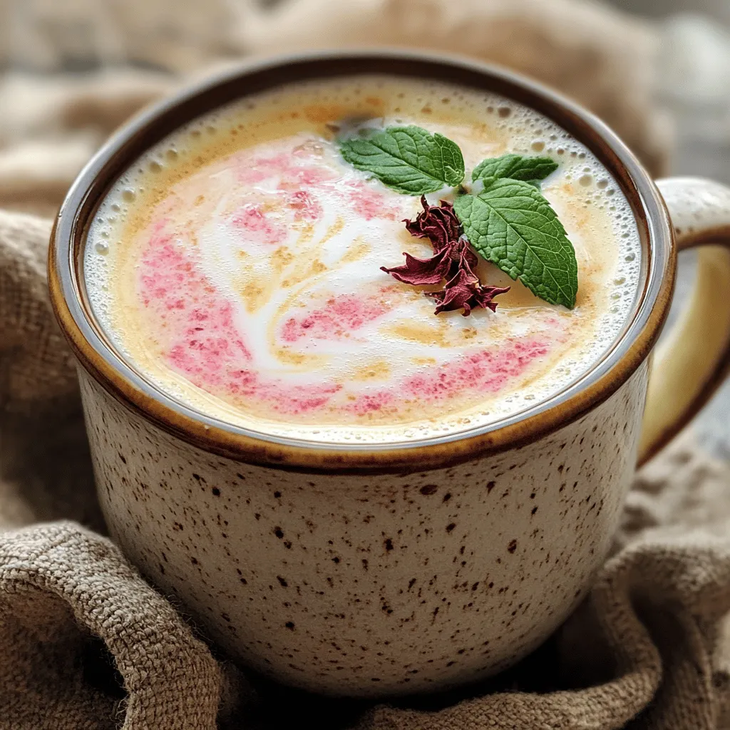 Vanilla Rose Tea Latte Simple and Flavorful Recipe