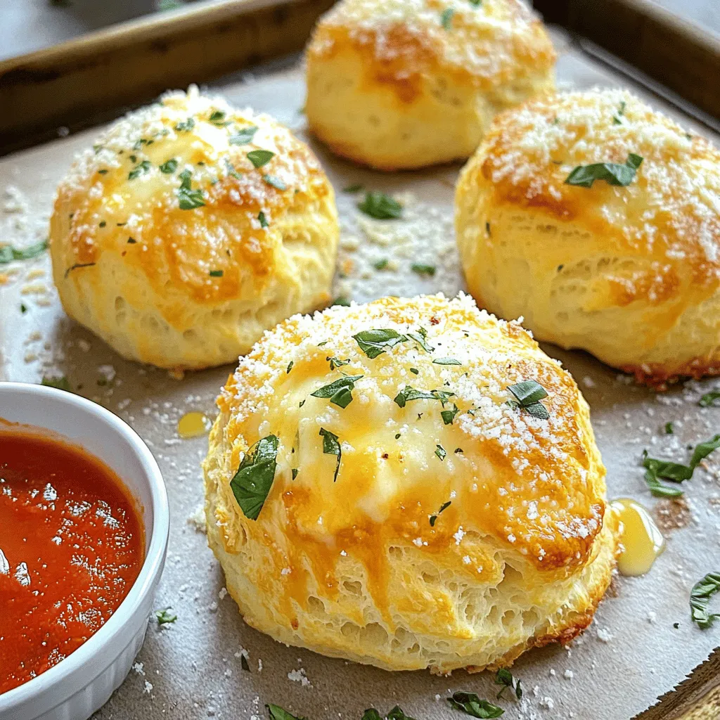 Gooey Mozzarella Biscuit Bombs Irresistible Snack Idea