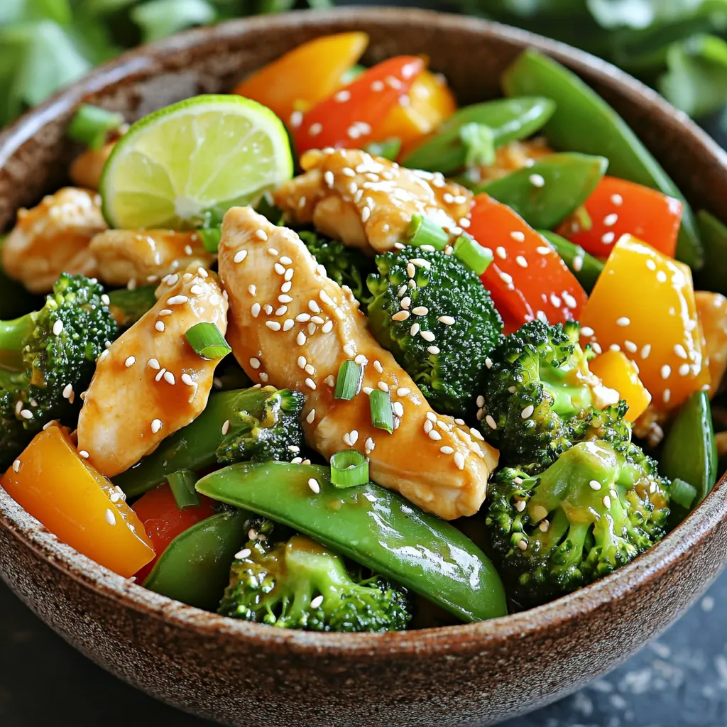 Sesame Ginger Chicken Stir Fry Flavorful Weeknight Meal