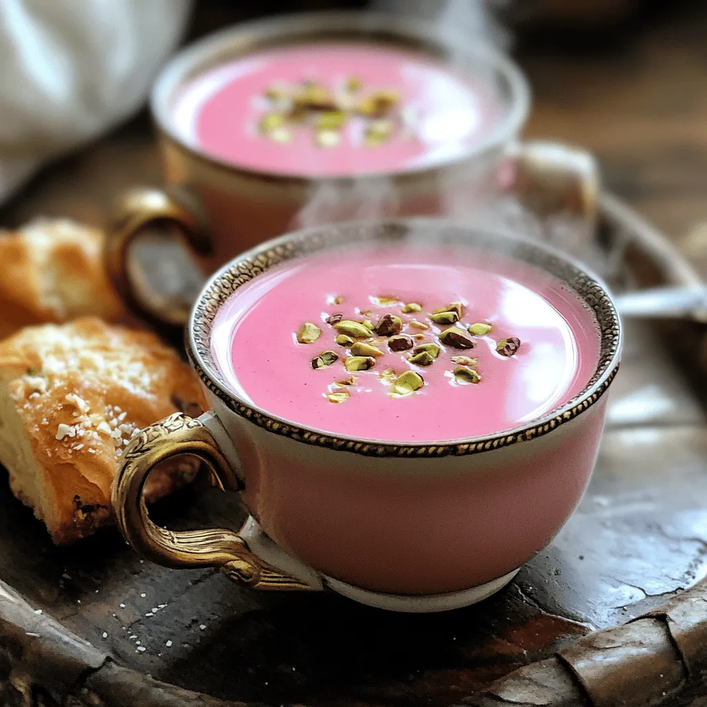 To make Authentic Kashmiri Pink Chai, gather these key items: