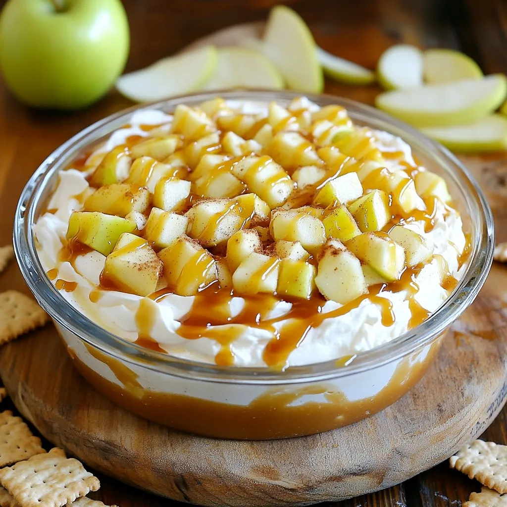 Caramel Apple Pie Dip Irresistible Flavor for Fall
