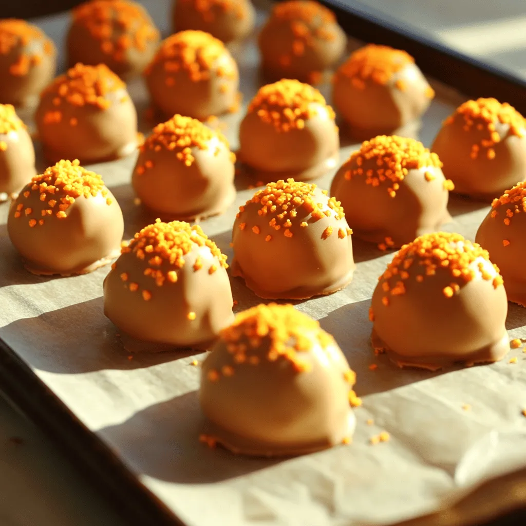 No Bake Orange Creamsicle Truffles Tasty Treat Delight