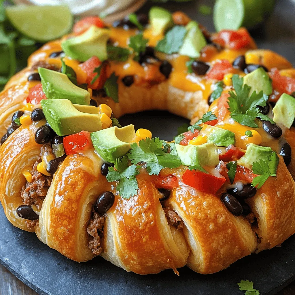 Taco Fiesta Ring Recipe: A Flavorful Twist on a Classic Dish