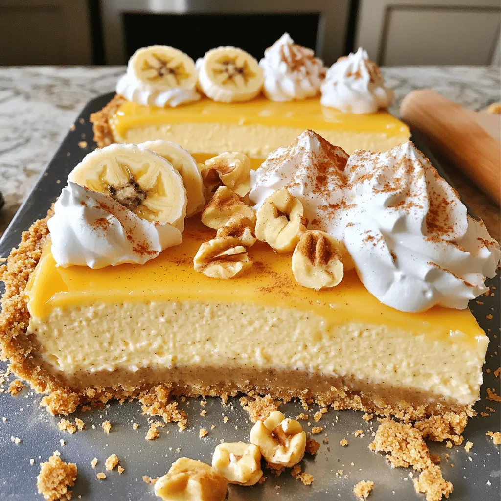 Banana Cheesecake is the Yummy Dessert Delight
